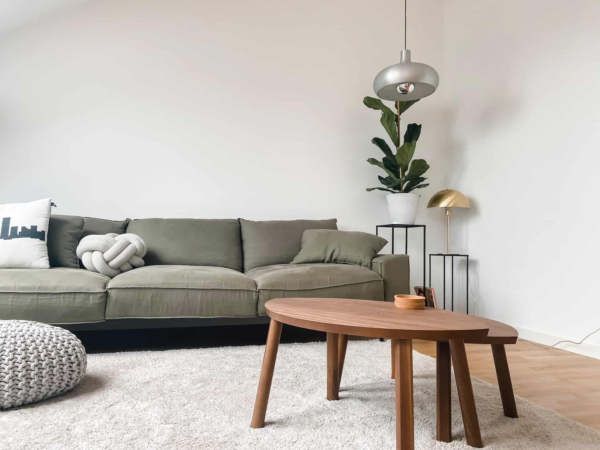 Living room with sleeping function – we arrange