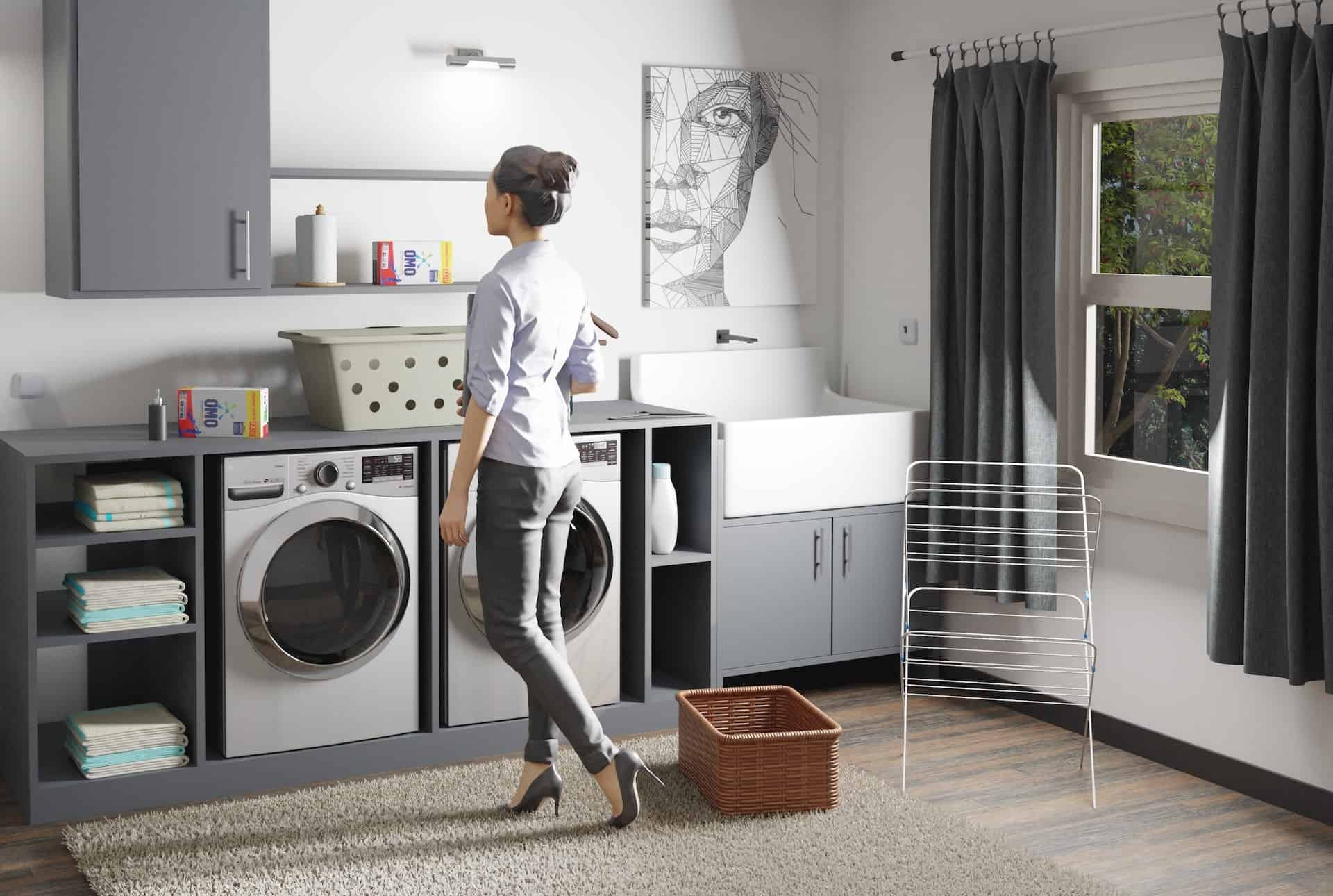 Laundry room – how to store things in it?